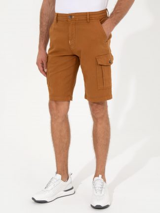 شلوارک مردانه آجری کاشارل