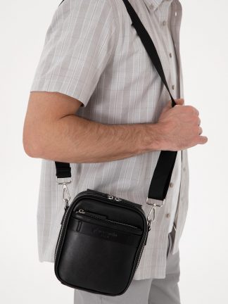 کیف مردانه مشکی پیرکاردین