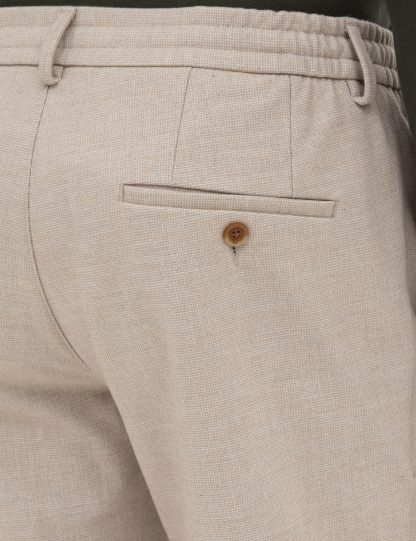 شلوار پارچه ای مردانه بژ پیرکاردین