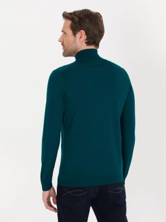 پلیور مردانه سبز پیرکاردین