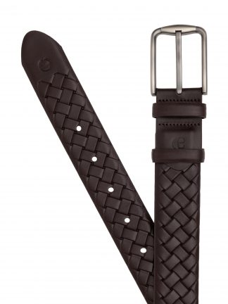 کمربند مردانه قهوه ای کاشارل