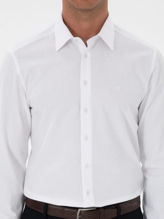 پیراهن رسمی مردانه سفید پیرکاردین