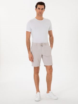 شلوارک مردانه بژ کاشارل