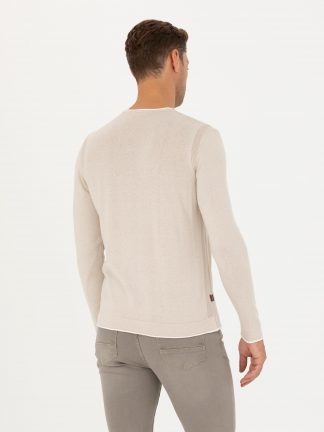 پلیور مردانه بژ پیرکاردین