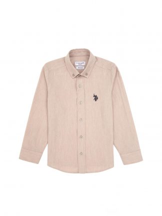پیراهن پسرانه بژ یو اس پولو