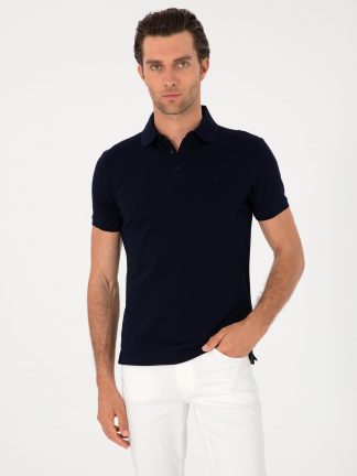 پولوشرت مردانه سرمه ای کاشارل