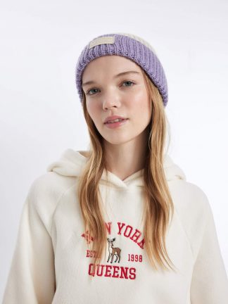 کلاه بافت زنانه یاسی دفکتو