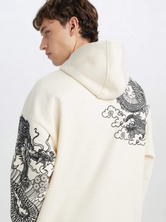 هودی مردانه بژ دفکتو