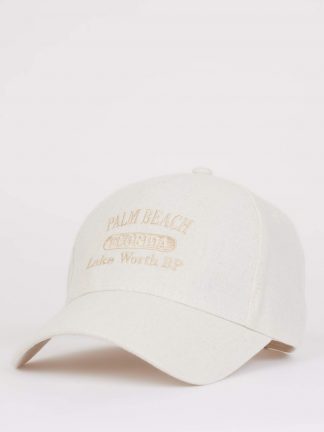 کلاه زنانه بژ دفکتو