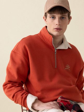 سویشرت مردانه نارنجی دفکتو