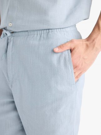 شلوارک مردانه آبی روشن دفکتو