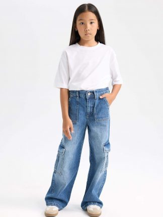 شلوار جین دخترانه دفکتو