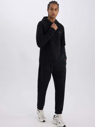 شلوار راحتی مردانه مشکی دفکتو