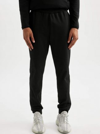 شلوار راحتی مردانه مشکی دفکتو