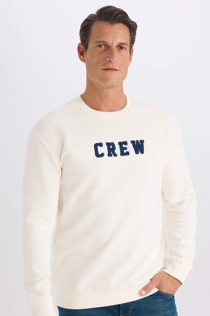 سویشرت مردانه بژ دفکتو