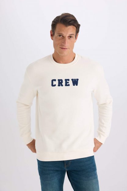 سویشرت مردانه بژ دفکتو