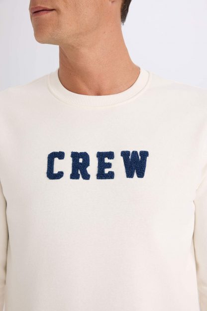 سویشرت مردانه بژ دفکتو