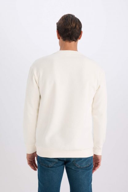 سویشرت مردانه بژ دفکتو