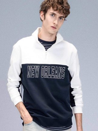 سویشرت مردانه بژ دفکتو