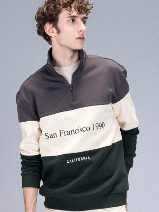 سویشرت مردانه خاکستری تیره دفکتو