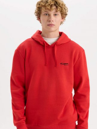 هودی مردانه قرمز دفکتو