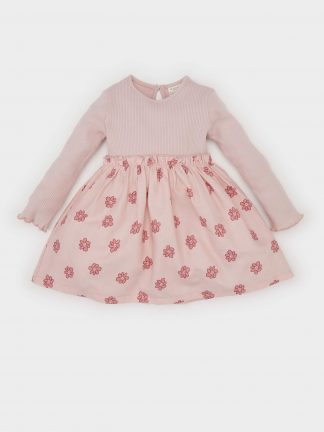 پیراهن نوزاد دختر دفکتو