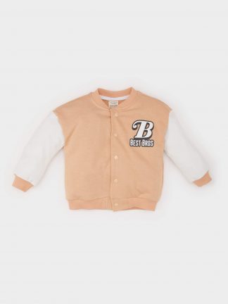 سویشرت نوزاد پسر بژ دفکتو