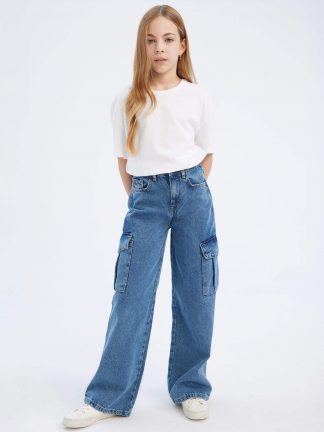 شلوار جین دخترانه دفکتو