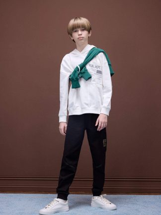 شلوار راحتی پسرانه مشکی دفکتو