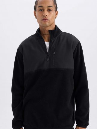 سویشرت مردانه مشکی دفکتو