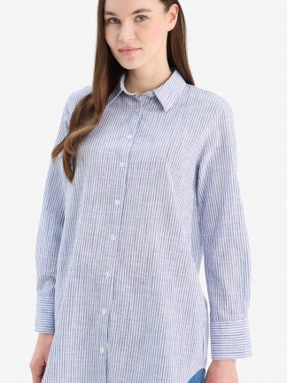 تونیک زنانه آبی روشن دفکتو