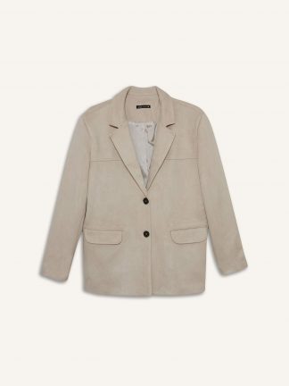 کت زنانه بژ دفکتو