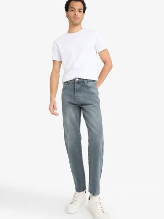 شلوار جین اسلیم فیت مردانه دفکتو