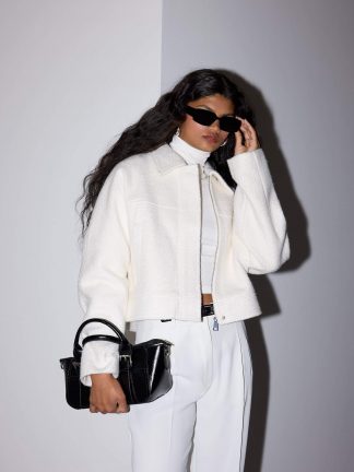 کت زنانه بژ دفکتو