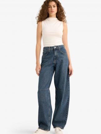 شلوار جین بگ زنانه دفکتو