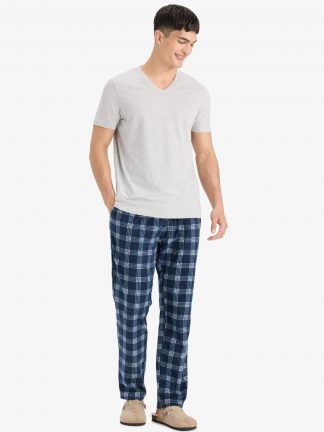 لباس راحتی مردانه سرمه ای دفکتو