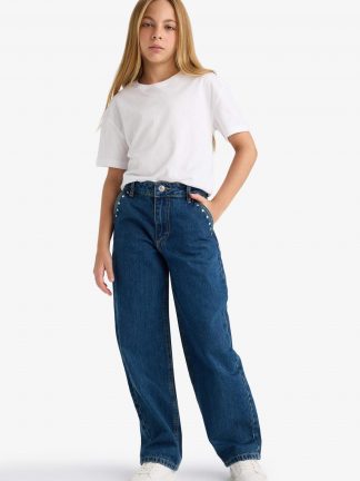 شلوار جین دخترانه دفکتو