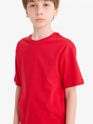 تی شرت پسرانه قرمز دفکتو