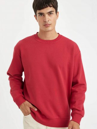 سویشرت مردانه قرمز دفکتو