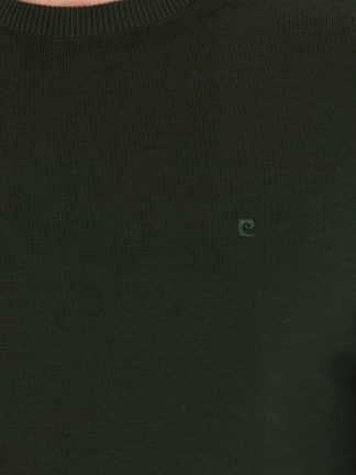 پلیور مردانه سبز تیره پیرکاردین