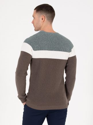 پلیور مردانه سبز پیرکاردین