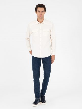 پیراهن مردانه بژ کاشارل