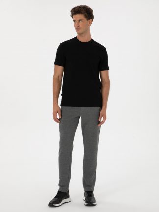 تی شرت مردانه مشکی پیرکاردین