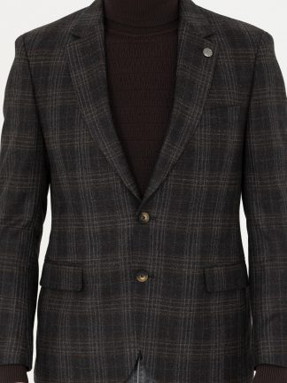 کت مردانه قهوه ای پیرکاردین