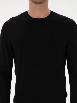 پلیور مردانه مشکی کاشارل