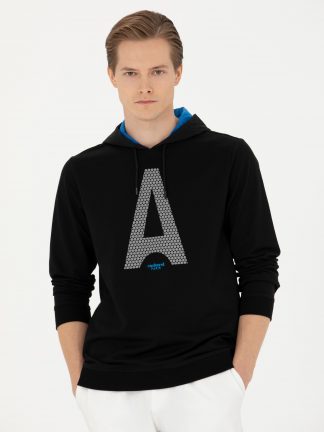 هودی مردانه مشکی کاشارل