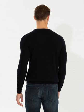 پلیور مردانه سرمه ای پیرکاردین