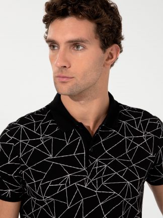 پولوشرت مردانه مشکی کاشارل