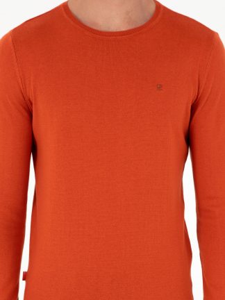 پلیور مردانه نارنجی پیرکاردین