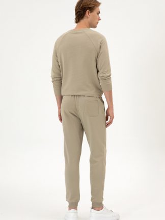 شلوار راحتی مردانه خاکی روشن یو اس پولو